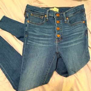 Madewell skinny jeans
